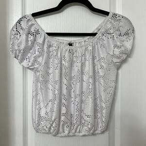 White Crop Top size size xl